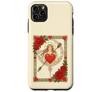 Custodia per iPhone 11 Pro Max Allegoria dell'Amore Vintage Art Nouveau Romance