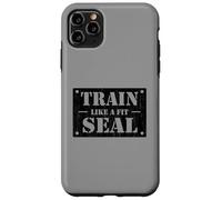 Custodia per iPhone 11 Pro Max Allenati come un sigillo in forma - Design ispirato all'Endurance Fitness