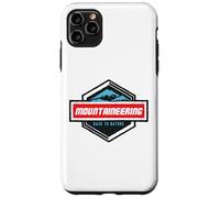Custodia per iPhone 11 Pro Max Alpinismo Ritorno alla Natura All'aperto Adventure Emblema