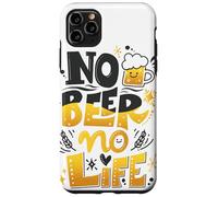 Custodia per iPhone 11 Pro Max AMANTE DELLA BIRRA. "Senza birra non c'è vita". Ver.2