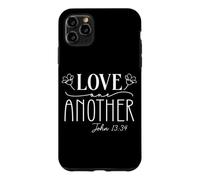 Custodia per iPhone 11 Pro Max Amatevi gli uni gli altri - Giovanni 13:34 Design Ispiratore
