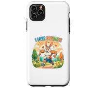Custodia per iPhone 11 Pro Max Amo correre Healthy Rabbitt
