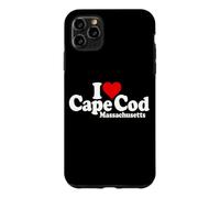 Custodia per iPhone 11 Pro Max Amo il cuore Cape Cod Massachusetts