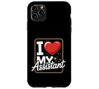 Custodia per iPhone 11 Pro Max Amo il mio assistente Amministratore Segretario Apprezzamento