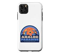 Custodia per iPhone 11 Pro Max Analog Paradise Go Out And Play (Dichiarazione Digital Detox)