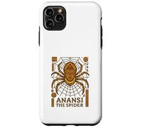 Custodia per iPhone 11 Pro Max Anansi il ragno Storie Folklore di imbroglioni dell'Africa occidentale