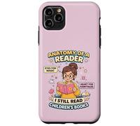 Custodia per iPhone 11 Pro Max Anatomia di un lettore Amante del libro Leggere libri per bambini