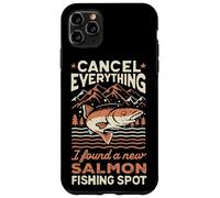 Custodia per iPhone 11 Pro Max Angler Annulla tutto quello che ho trovato un nuovo punto di pesca al salmone