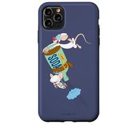 Custodia per iPhone 11 Pro Max Animaniacs Pinky and the Brain Take Off
