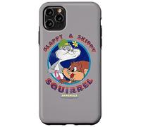 Custodia per iPhone 11 Pro Max Animaniacs Slappy and Skippy Squirrel