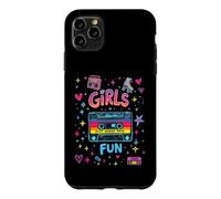 Custodia per iPhone 11 Pro Max Anni '80 Ragazze Voglio solo Divertirsi Retro Throwback Partito
