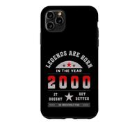 Custodia per iPhone 11 Pro Max Anno 2000 Compleanno Leggende Vintage Retro Idea Regalo