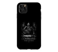 Custodia per iPhone 11 Pro Max Antico signore della guerra samurai comanda la tempesta