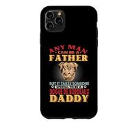 Custodia per iPhone 11 Pro Max Any Man Can Be A Father Dogue de Bordeaux Daddy Dog Lover