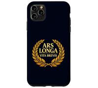 Custodia per iPhone 11 Pro Max Ars Longa Vita Brevis Filosofia latina Laurel