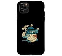 Custodia per iPhone 11 Pro Max Arte Asiatica Tradizionale Costruzione Giapponese Ocean Wave