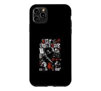 Custodia per iPhone 11 Pro Max Arte Delle Ombre Ninja Samurai Stealth Warrior