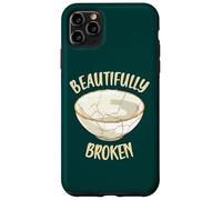 Custodia per iPhone 11 Pro Max Arte Kintsugi in ceramica giapponese splendidamente rotta
