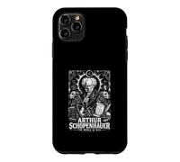 Custodia per iPhone 11 Pro Max Arthur Schopenhauer Il mondo come volontà Filosofia