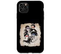 Custodia per iPhone 11 Pro Max Artista - Italian Rennaissance Art Ninjas Funny