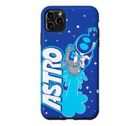 Custodia per iPhone 11 Pro Max Astro Bot with Dog Rocket Space Exploring Video Game