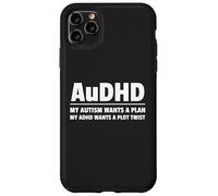 Custodia per iPhone 11 Pro Max AuDHD Autismo ADHD Menti neurodivergenti