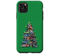 Custodia per iPhone 11 Pro Max Auto Madness Albero di Natale! Classic Muscle Cars e Hotrods
