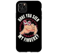 Custodia per iPhone 11 Pro Max Avete visto le mie dita tagliate fuori la sega circolare a dito mancante