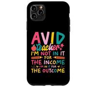 Custodia per iPhone 11 Pro Max Avid Teacher fornisce divertenti articoli per il ritorno a scuola