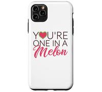 Custodia per iPhone 11 Pro Max Awesome Summer Fruits You're One in a Melon Watermelon