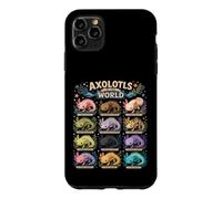 Custodia per iPhone 11 Pro Max Axolotls of The World Funny axolotl