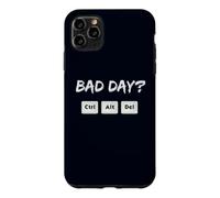 Custodia per iPhone 11 Pro Max Bad Day? Ctrl Alt Del Riavvia il tuo sistema Umorismo sarcastico