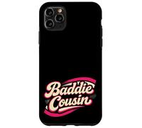 Custodia per iPhone 11 Pro Max Baddie Cousin Funny Retro Vintage