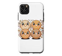 Custodia per iPhone 11 Pro Max Bagel Crew Lover Breakfast Foodie Brunch Everything