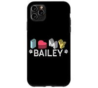 Custodia per iPhone 11 Pro Max Bailey Nome Cane Personalizzato Bailey Pet Lover