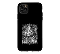 Custodia per iPhone 11 Pro Max Baldr e Nanna Light cadono per licenziare la mitologia norrena