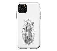 Custodia per iPhone 11 Pro Max Baldr Norse Dio della Luce Sacra Rune Mitologia Opera D'arte