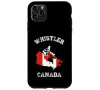 Custodia per iPhone 11 Pro Max Bandiera del Canada Distressed Whistler Pride