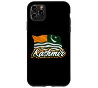 Custodia per iPhone 11 Pro Max Bandiera del Kashmir Patriotic AJK Uomini Donne Bambini Azad Kashmir