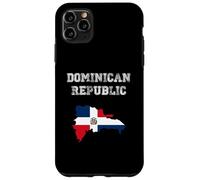 Custodia per iPhone 11 Pro Max Bandiera della Repubblica Dominicana Destination Pride