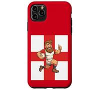 Custodia per iPhone 11 Pro Max Barrelling Forward, divertente eroe del rugby inglese
