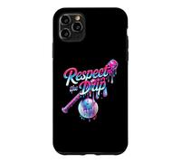 Custodia per iPhone 11 Pro Max Baseball Respect The Drip Ice Cream Men Women Kids