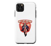 Custodia per iPhone 11 Pro Max Bash di compleanno dello zio Sam