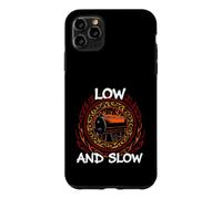 Custodia per iPhone 11 Pro Max BBQ Pitmaster Low And Slow Offset Smoker Grilling