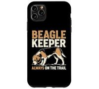 Custodia per iPhone 11 Pro Max Beagle Keeper Always On The Trail - Amante dei cani