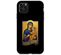 Custodia per iPhone 11 Pro Max Beata Madre e Gesù Mariano Cattolico