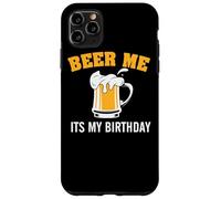Custodia per iPhone 11 Pro Max Beer Me It's My Birthday Funny Drinking Team Beer Lover