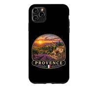 Custodia per iPhone 11 Pro Max Bella Provenza Lavanda Campi Paesaggio