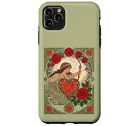 Custodia per iPhone 11 Pro Max Bellezza e la ferita Vintage Art Nouveau Romance