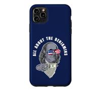 Custodia per iPhone 11 Pro Max Ben Franklin divertente Tutto sui Benjamins